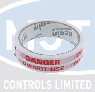 Picture of DANGER DO NOT USE TAPE REGA15